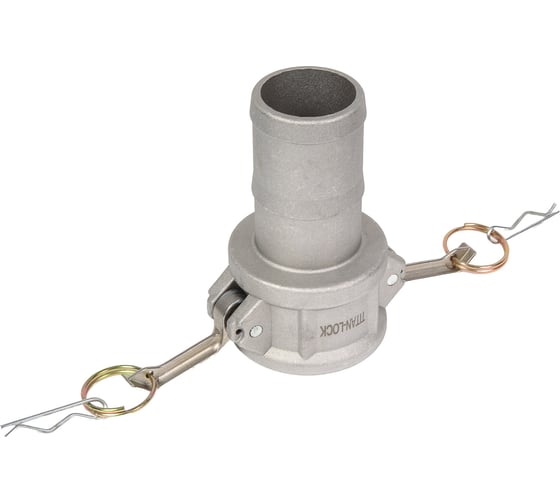 Алюминиевый камлок TITAN LOCK типа С серия EcoLine, розетка с хвостовиком 2" TL200CAL-EL