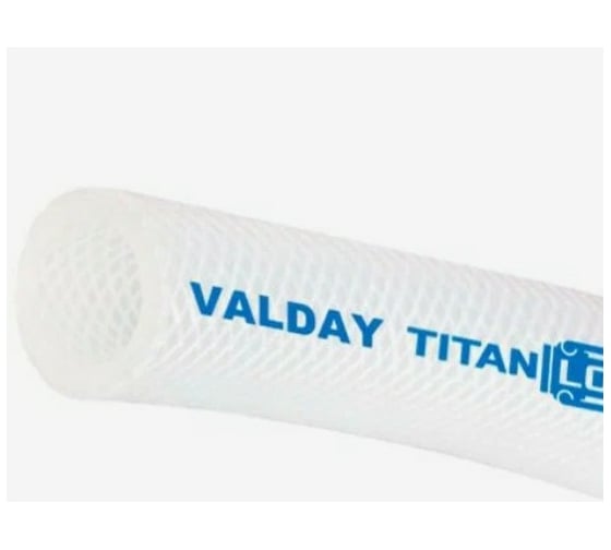 Силиконовый пищевой рукав TITAN LOCK «VALDAY» армированный нитью, -50 +200 C, внутренний диаметр 13 мм, 10 метров TL013VD_10