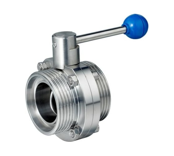 Нержавеющий шаровой кран TITAN LOCK (AISI304) DN25, типа резьба-резьба DIN TLHBV025THS 1