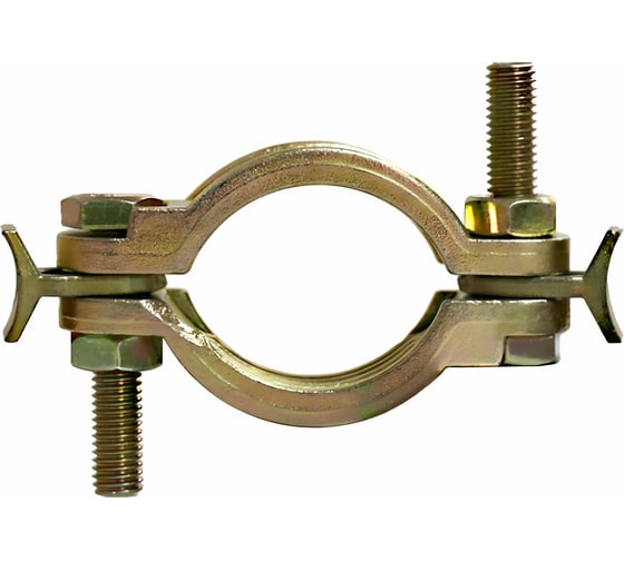 Усиленный 2-болтовый хомут TITAN LOCK 20-22 мм, ковкий чугун TL20-22DC