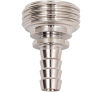 Резьбовой штуцер под рукав TITAN LOCK DIN 11851 DN15 нержавеющая сталь 316 TL15THRSS