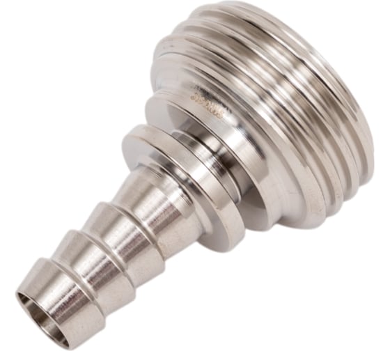 Резьбовой штуцер под рукав TITAN LOCK DIN 11851 DN15 нержавеющая сталь 316 TL15THRSS