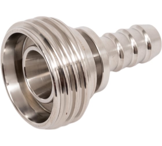 Резьбовой штуцер под рукав TITAN LOCK DIN 11851 DN15 нержавеющая сталь 316 TL15THRSS