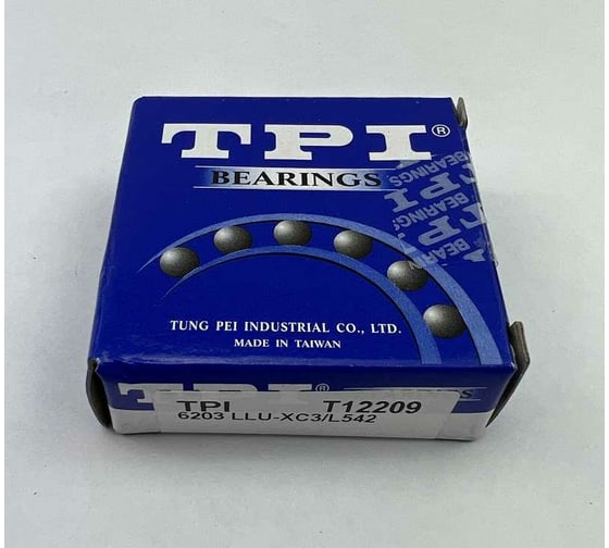 Подшипник TPI 6203LLU-XC3/L542 TPI-6203-LLU-XC3