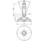 Шарнирная опора Алтервиа M16x100 до 900 кг A00021.1105016100 5