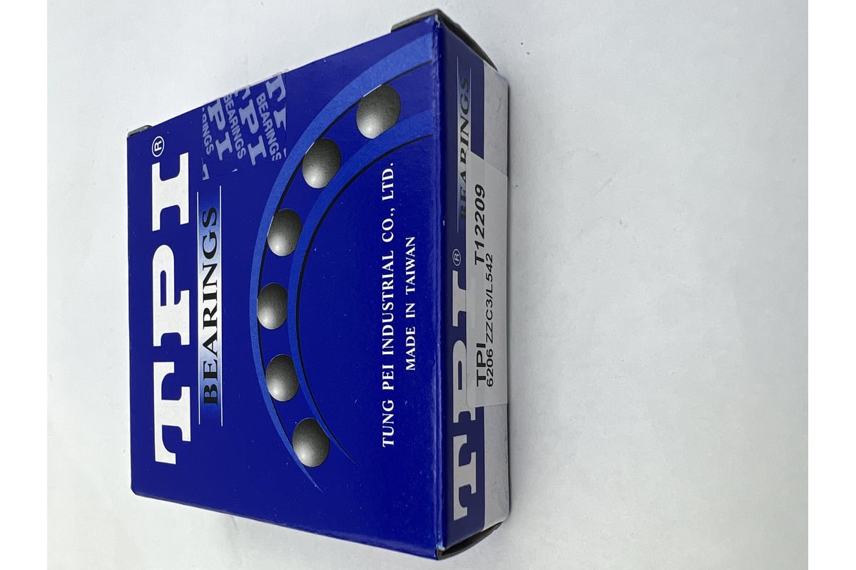 Подшипник TPI 6206ZZC3/L542 TPI-6206-ZZ-C3 - выгодная цена, отзывы ...