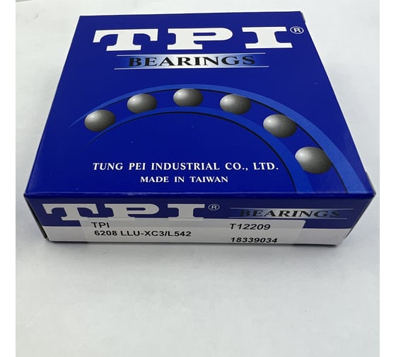 Подшипник TPI 6208LLU-XC3/L542 TPI-6208-LLU-XC3