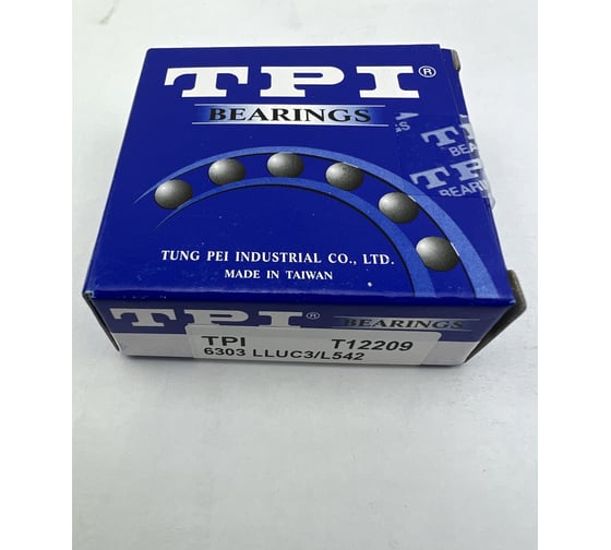 Подшипник TPI 6303LLUC3/L542 TPI-6303-LLU-C3