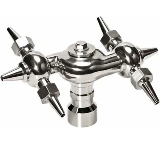 Струйная ротационная моющая головка TITAN LOCK S-образная, DN40, нерж. 304 TL40WHRS