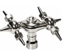 Струйная ротационная моющая головка TITAN LOCK S-образная, DN25, нерж. 304 TL25WHRS