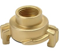 Универсальное соединение для воды TITAN LOCK NEPTUN (GEKA) с внутренней резьбой BSP 1 1/2", латунь, TLNPF1.1/2-BR