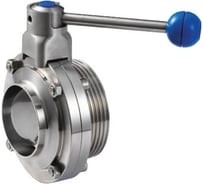 Дисковый затвор TITAN LOCK нержавеющий (AISI304) DN40, типа сварка-резьба, DIN TLSD040WTS