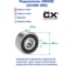 Подшипник CX 180500 (62200 2RS) 211754 2