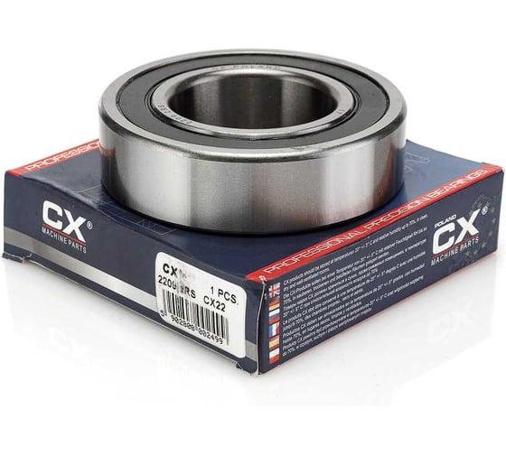 Подшипник 2209 2RS (1509 2RS) CX 212560