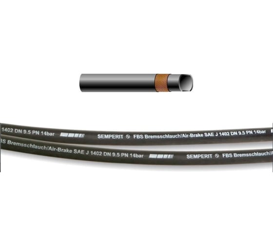 Промышленный рукав Semperit FBS 3/8" х 50 м (бухта), 14 бар 68431 0948-50
