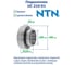 Подшипник NTN UC 210 D1 225563 2