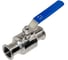 Пищевой шаровый полнопроходной кран TITAN LOCK типа "clamp-clamp", DN65 нержавеющая сталь 304 TL250SBV-CL 1