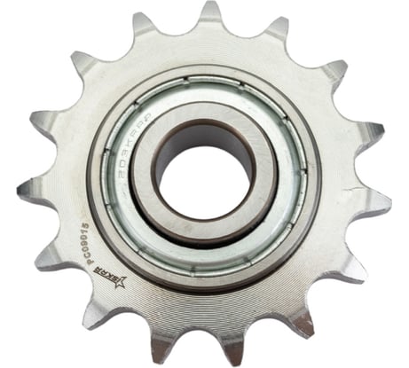 Натяжная звездочка на шариковых подшипниках ISKRA для цепи 08B, Z=15, 1/2"x5/16" PC09015 PHC 08B-1 B15 PC09015