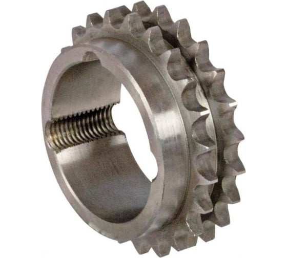 Звездочка под втулку тапербуш ISKRA для цепи 08B-2, Z=20, 1/2" x 5/16" TD09020 (PHS 08B-2 ТВ 20)