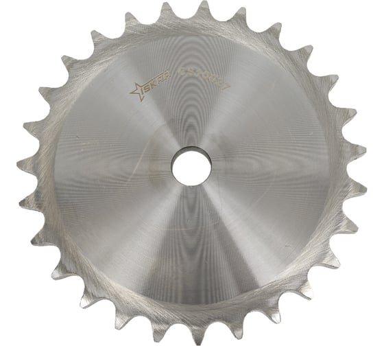 Звездочка без ступицы под расточку ISKRA для цепи 10B-1, Z=27, 5/8" x 3/8" CS10027 (PHS 10B-1A27)