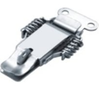 Натяжной замок-защелка MFK-TORG две пружины, под замок, никель J018