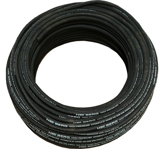 Рукав высокого давления HEIBERG Dn20 DIN EN853 1SN , 3/4",W.P.105 BAR, 50 м 0001Н20