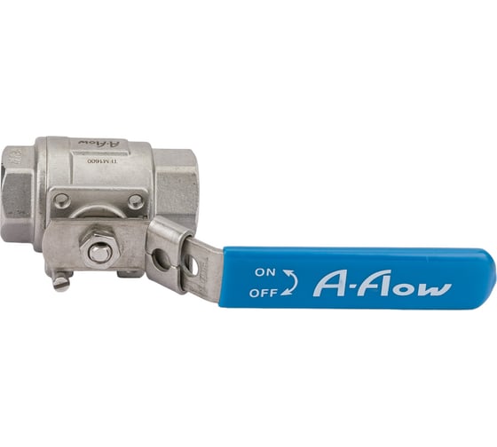 Шаровой кран A-Flow Ду 20мм, подсоединение G 3/4" VBZU-20-FG