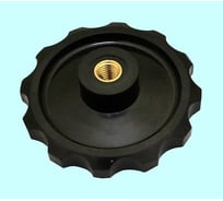 Ручка TLX 80x10x23x15 мм, лепестковая, с глухим резьбовым отверстием, бакелит 65948