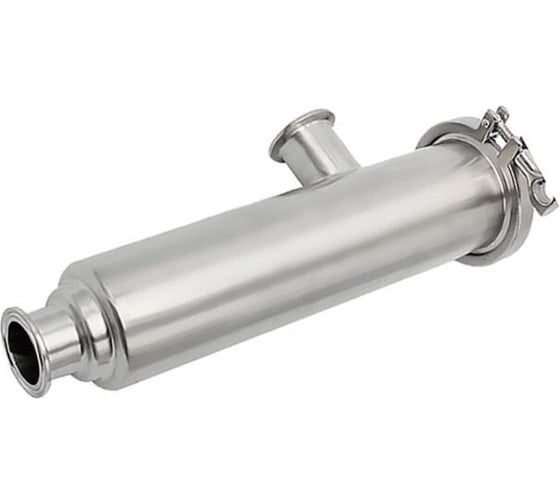 Пищевой угловой нержавеющий фильтр под Clamp TITAN LOCK DN40 TLFA40CL-S
