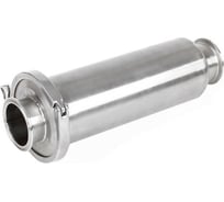 Пищевой прямой нержавеющий фильтр под Clamp TITAN LOCK DN65 TLFS65CL-S