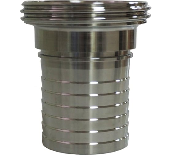 Резьбовой штуцер под рукав TITAN LOCK SMS, 1/2", нержавеющая сталь 316 TL1/2THRSS-S 1