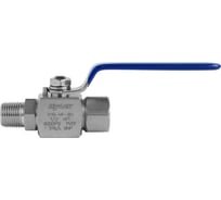 Шаровой кран Hy-Lok 105 серии из нержавеющей стали SS 316, проходной, NPT 1/2" наруж. - NPT 1/2" внутр H1B-MF-8N