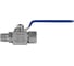 Шаровой кран Hy-Lok 105 серии из нержавеющей стали SS 316, проходной, NPT 1/2" наруж. - NPT 1/2" внутр H1B-MF-8N 1