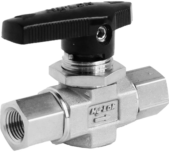 Шаровой кран Hy-Lok 102 серии, проходной, NPT 1/8" внутр. - NPT 1/8" внутр HB1-F-2N