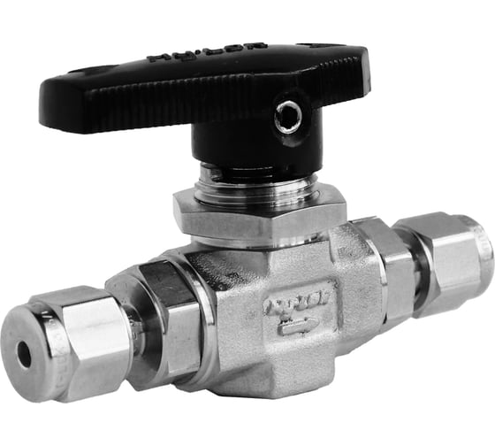 Шаровой кран Hy-Lok 102 серии, проходной, 1/4" - 1/4" HB1-H-4T-PK