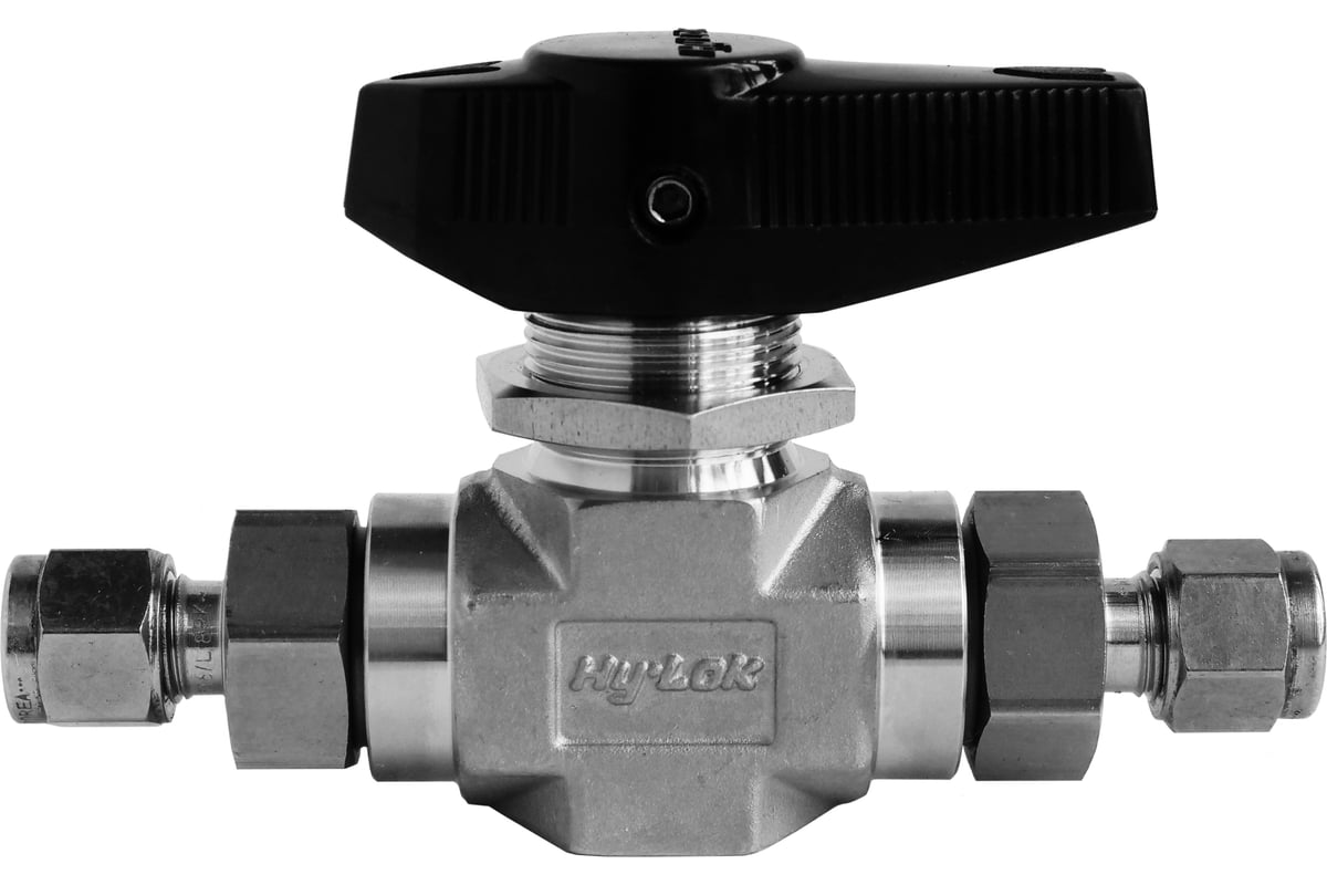 Шаровой кран Hy-Lok t серии из нержавеющей стали SS 316, проходной, 6мм ...