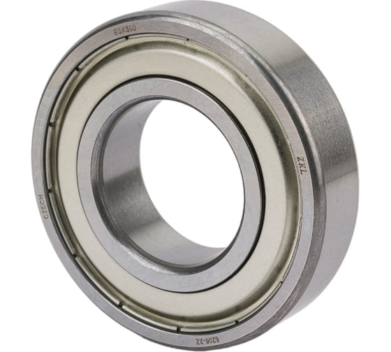 Подшипник ZKL 6206 2Z 30х62х16 мм ТД012431