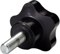 Рукоятка WOODWORK с наружной резьбой M12 d=63 l=35, 10 шт. 993.12.35