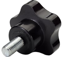 Рукоятка WOODWORK с наружной резьбой M12 d=63 l=25, 10 шт. 993.12.25