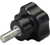 Рукоятка WOODWORK с наружной резьбой M8 d=40 l=20, 10 шт. 995.08.20