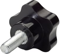 Рукоятка WOODWORK с наружной резьбой M10 d=50 l=40, 10 шт. 995.10.40