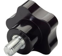 Рукоятка WOODWORK с наружной резьбой M10 d=50 l=15, 10 шт. 993.10.15