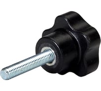 Рукоятка WOODWORK с наружной резьбой M6 d=32 l=30, 10 шт. 995.06.30