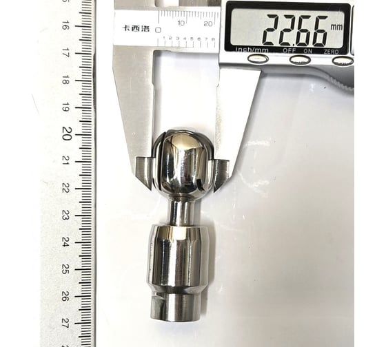 Эллиптическая головка ТПК «Московия» резьба Q23-ГЭ1/8"-316L 1