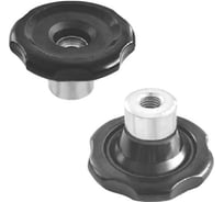 Звездообразная ручка со сквозной резьбой EMES BTVBB651220