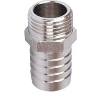 Ниппель (шток) для парового соединения TITAN LOCK GEFEST BOSS, с хвостовиком, 3/4" NPT, оцинкованная сталь, MS6 TLGFM3/4