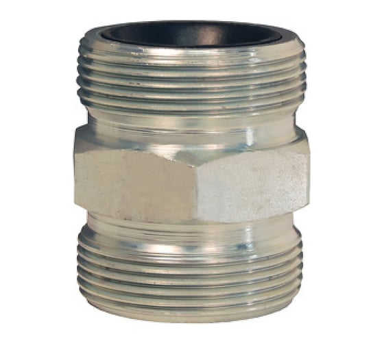 Стыковочный ниппель для парового соединения TITAN LOCK GEFEST BOSS, НР/НР, 1 1/2" Wing nut, оцинкованная сталь, GDB23 TLGFDS1.1/2 1