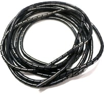 Спиральная оплетка PARLMU SWB 16-1, полиэтилен, размер 16, бухта 4 м, черная PR4100700