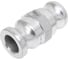 Алюминиевый камлок TITAN LOCK (переходник ниппель 1 1/4" х ниппель 1 1/4") TL125AAAL 1