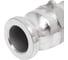 Алюминиевый камлок TITAN LOCK (переходник ниппель 1 1/4" х ниппель 1 1/4") TL125AAAL 4
